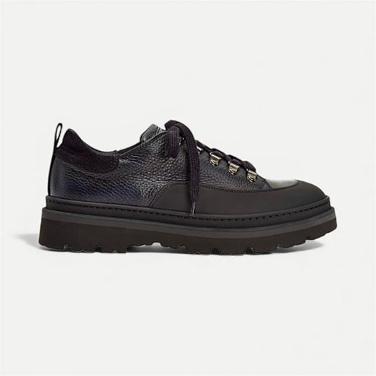 Blu Barrett hiking sneakers, dark navy