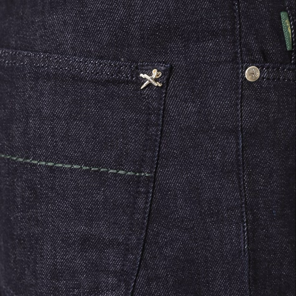 Чоловічі джинси Tramarossa темно-сині з кашеміром