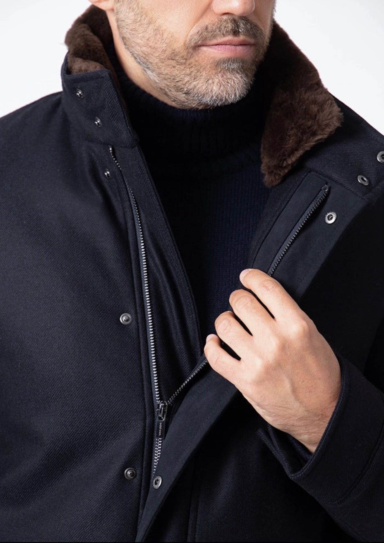 Куртка Lenoci з капюшоном з міксу вовни та кашеміру Loro Piana 