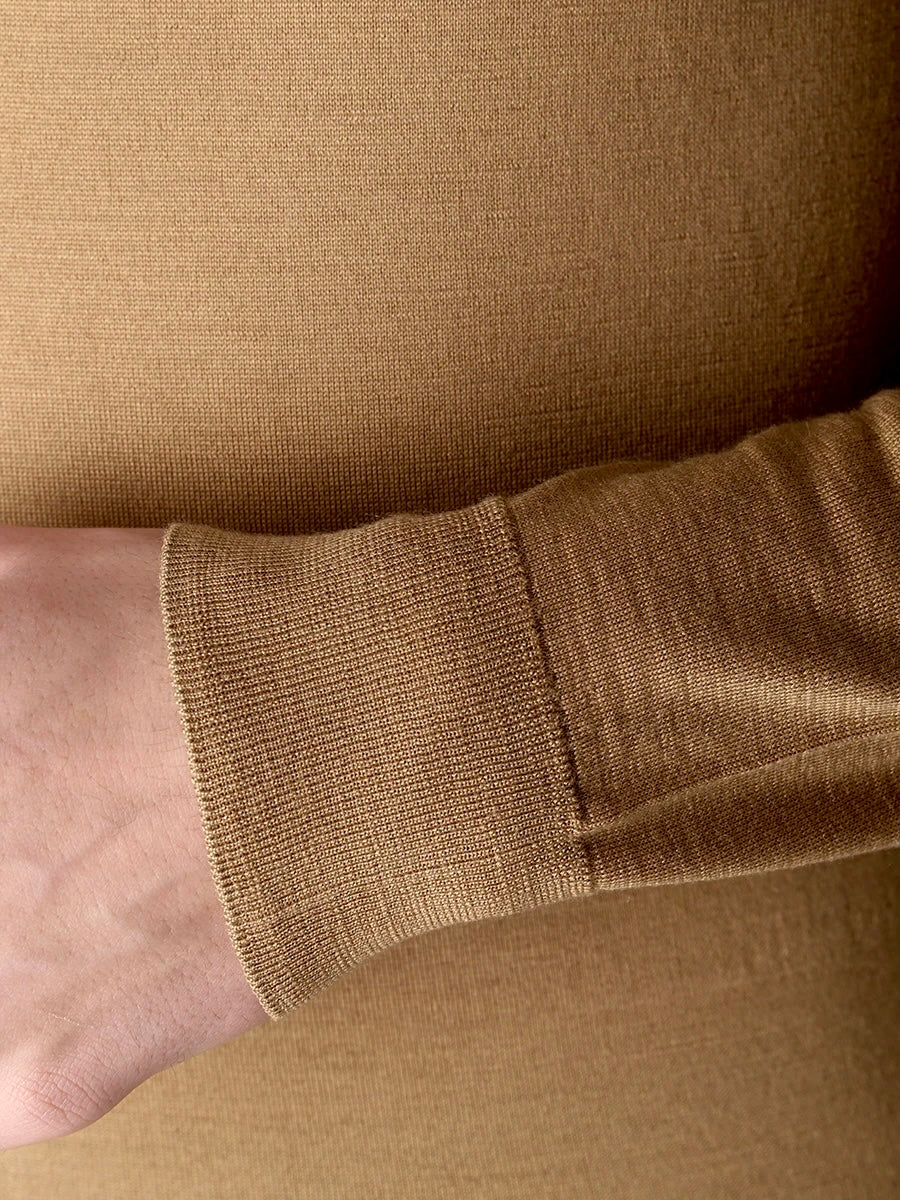 Водолазка Doriani з вовни, шовку та кашеміру | Camel