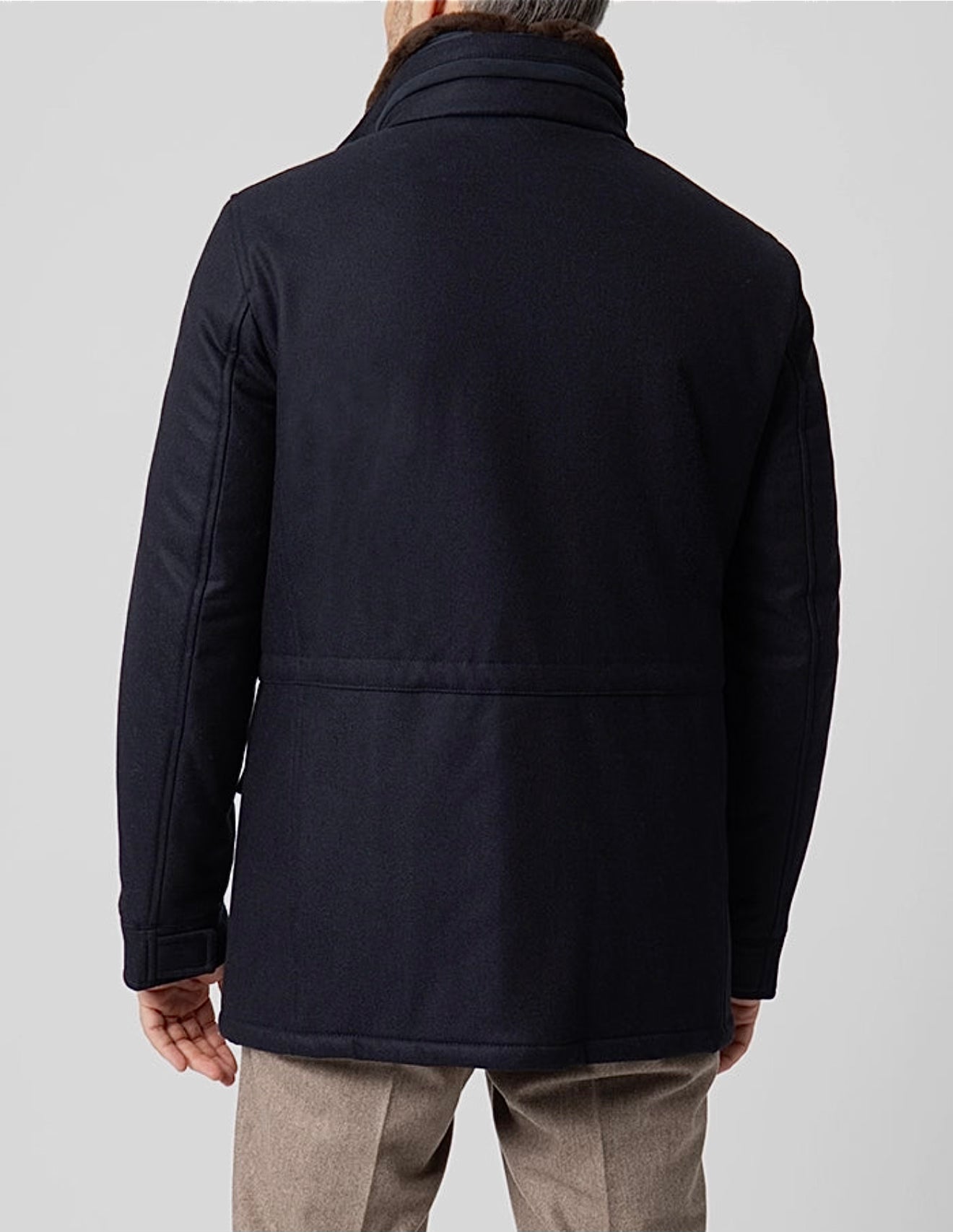 Куртка Lenoci з капюшоном з міксу вовни та кашеміру Loro Piana 