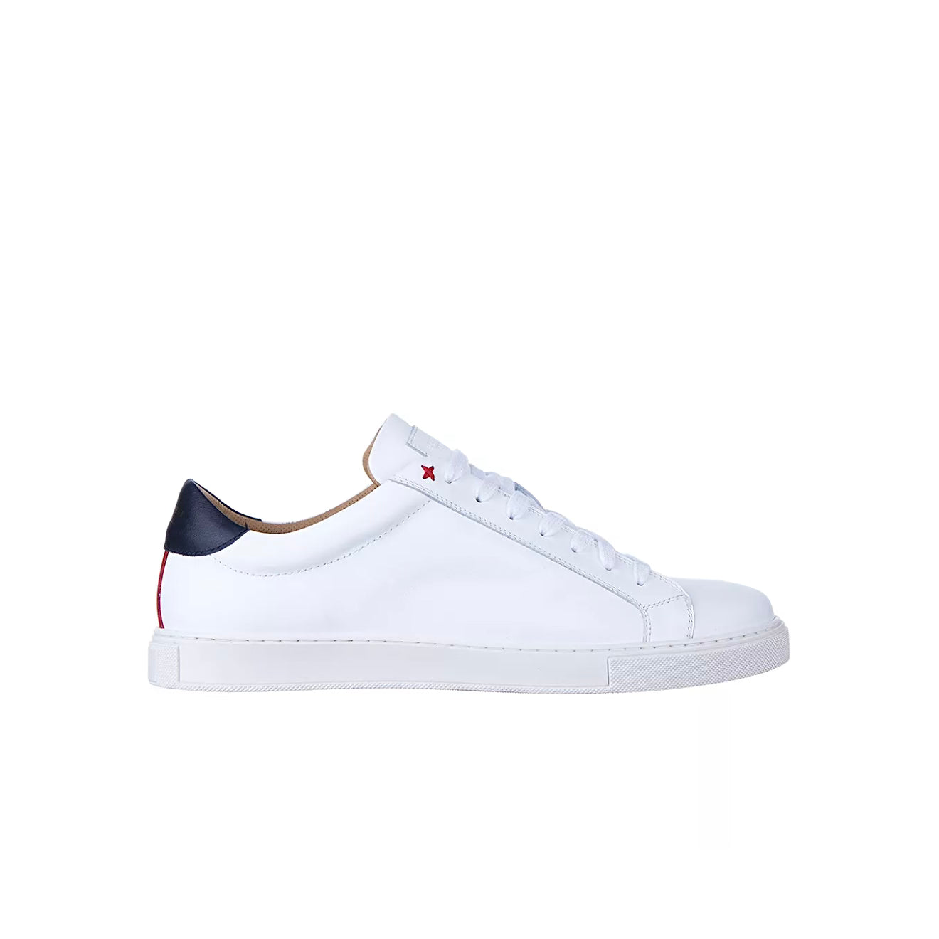     Pellettieri di Parma men’s white leather sneakers side view