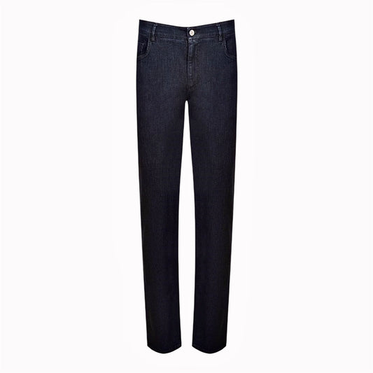 Bertolo Hand-Dyed Straight-Leg Jeans