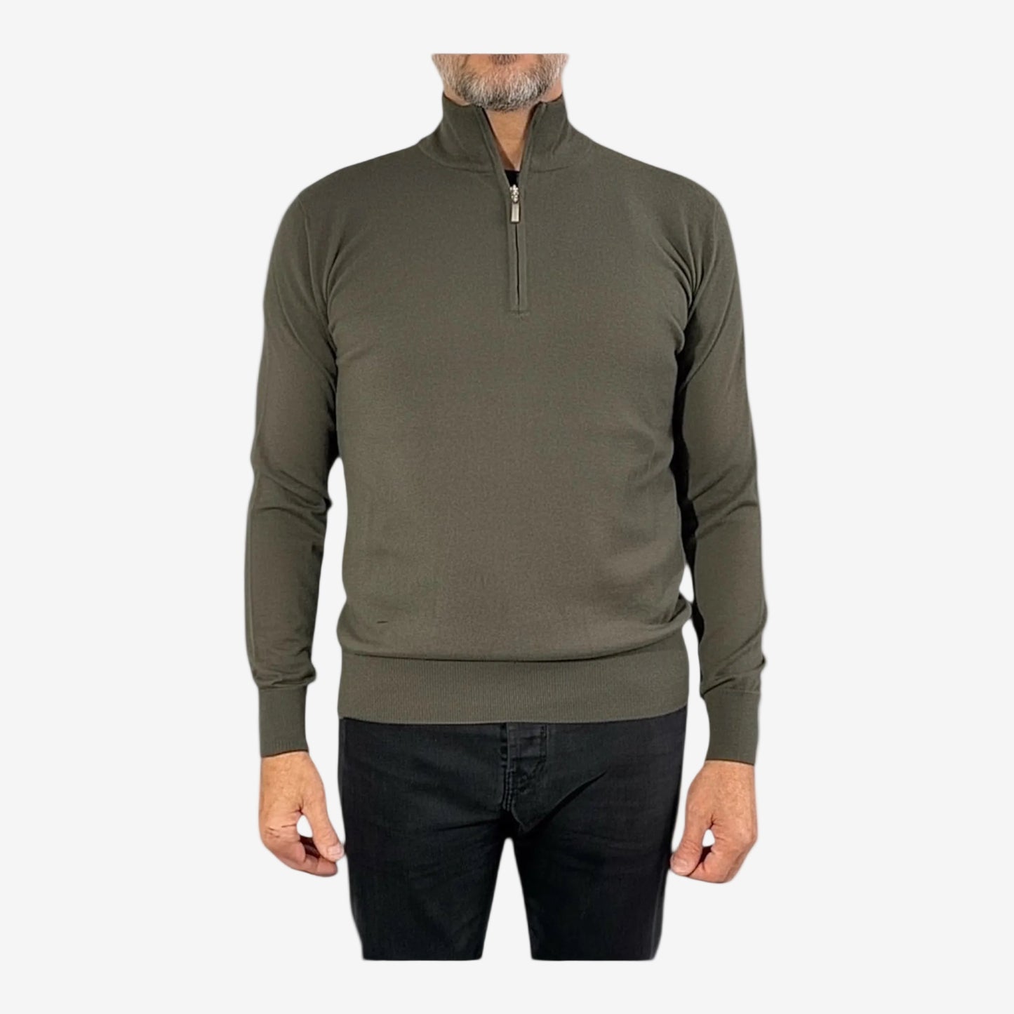 Кашеміровий светр на півблискавці Doriani