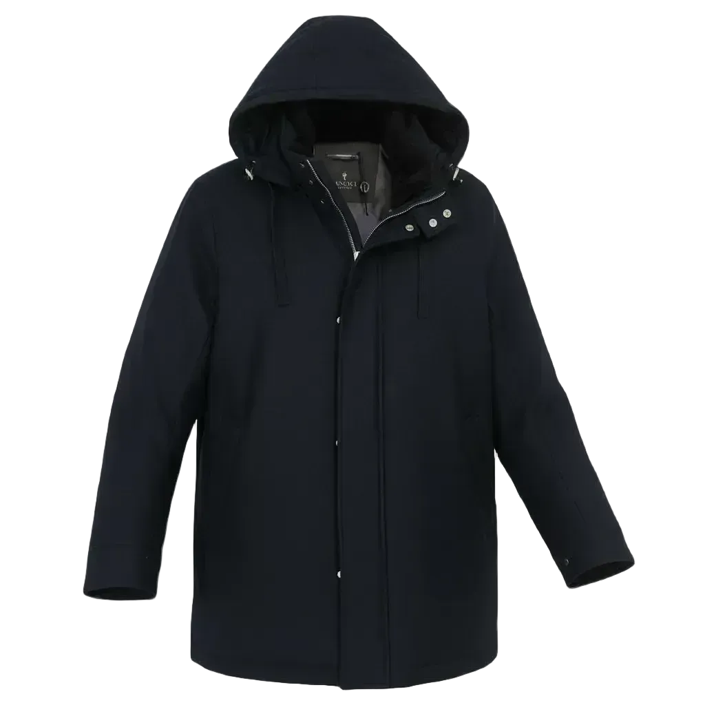 Loro Piana Lenoci Long Wool and Cashmere Jacket