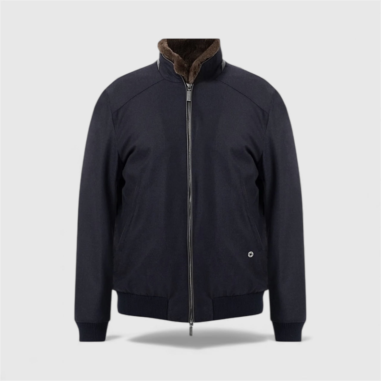 Бомбер LENOCI з вовни та кашеміру Loro Piana