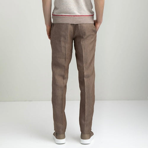 Льняні штани Bertolo