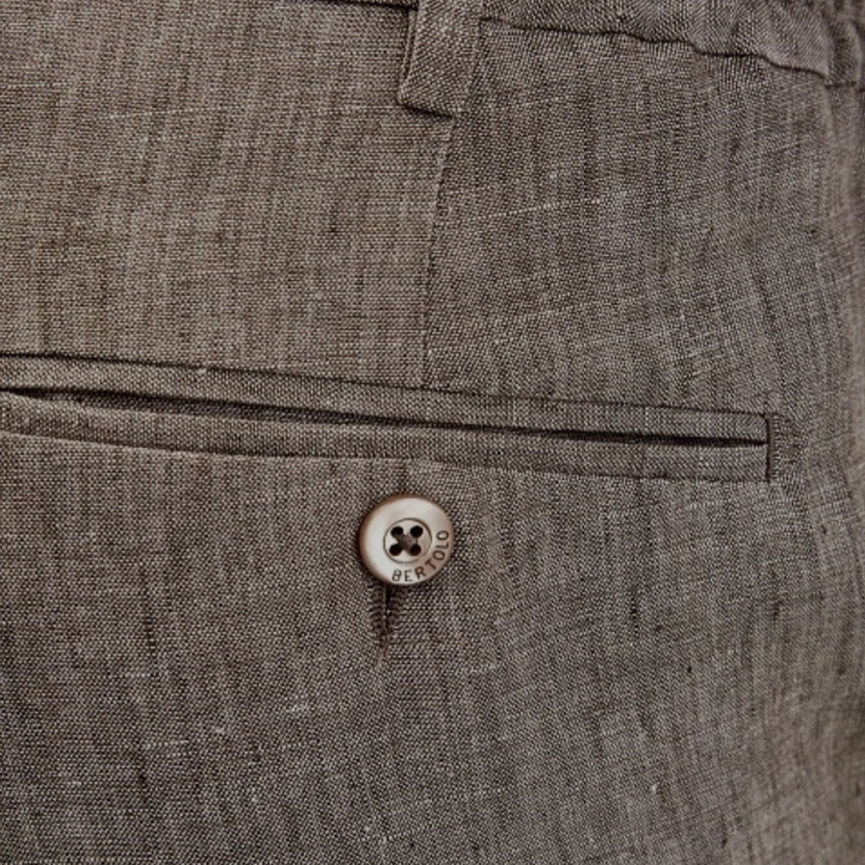 Льняні штани Bertolo