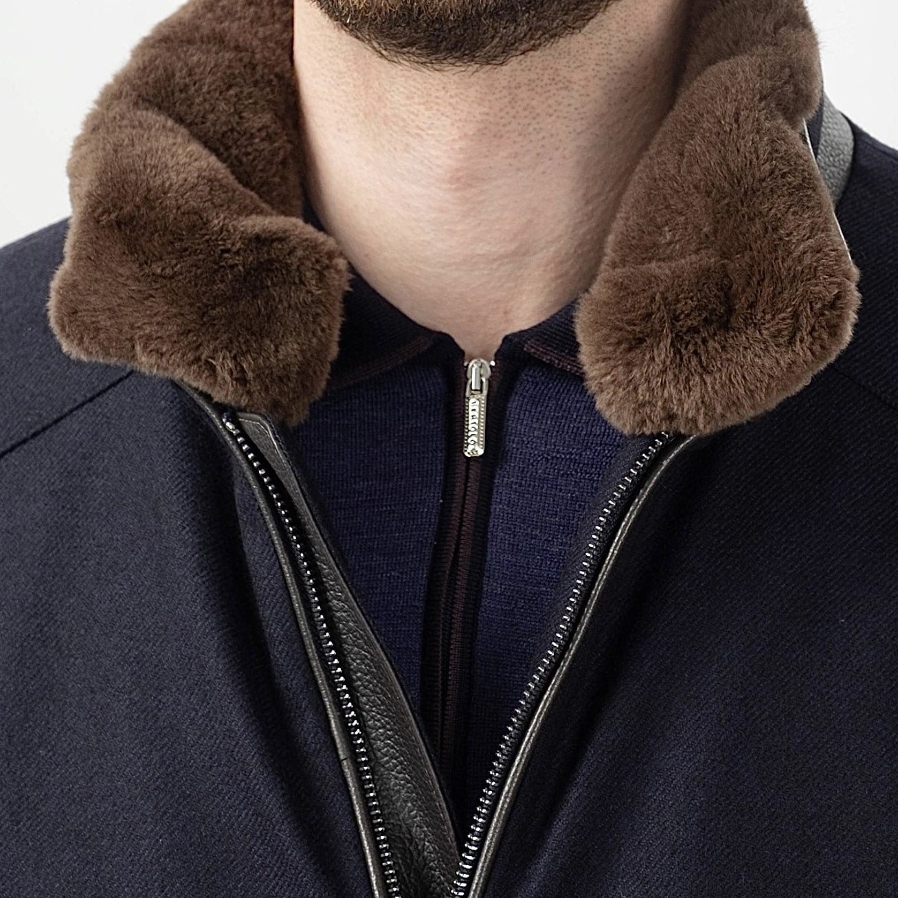 Бомбер LENOCI з вовни та кашеміру Loro Piana